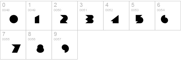 ChainsawGeometric details - Free Fonts at FontZone.net