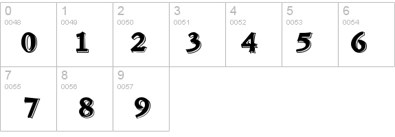 Chapou Relief Tryout details - Free Fonts at FontZone.net