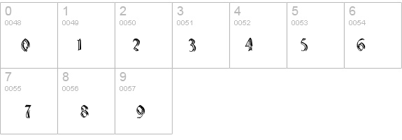 Charterwell No5 details - Free Fonts at FontZone.net