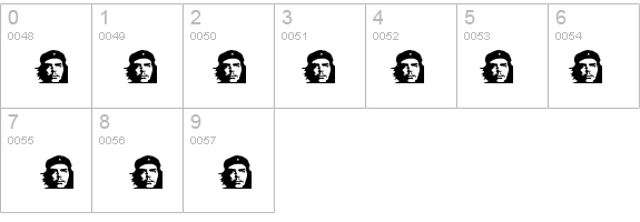 CHE LIVES! details - Free Fonts at FontZone.net