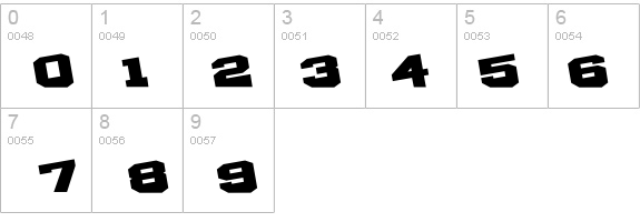 D3 Egoistism extra details - Free Fonts at FontZone.net