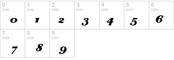 EclatICG details - Free Fonts at FontZone.net
