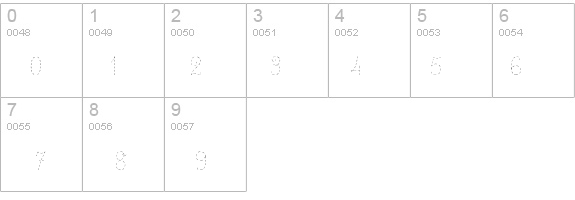 Ecolier_pointillÃ©s details - Free Fonts at FontZone.net