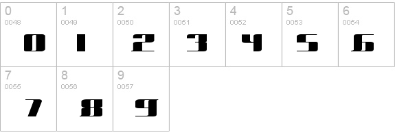 $Five Double Zero details - Free Fonts at FontZone.net