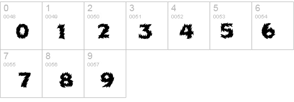 Flames details - Free Fonts at FontZone.net