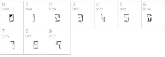 Future Hollow details - Free Fonts at FontZone.net