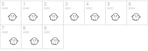 Ghost details - Free Fonts at FontZone.net
