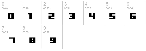 hooge 05_65 details - Free Fonts at FontZone.net
