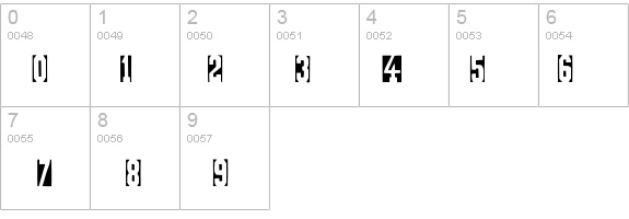 Iodine-Negative details - Free Fonts at FontZone.net