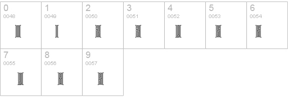 Janus-Moir details - Free Fonts at FontZone.net