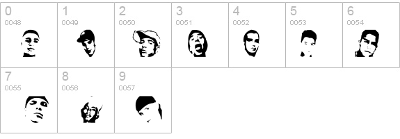 Kadafia details - Free Fonts at FontZone.net