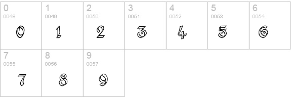 Kingthings Xander Outline details - Free Fonts at FontZone.net