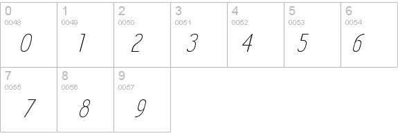 LA Headlights BTN Lt Italic details - Free Fonts at FontZone.net