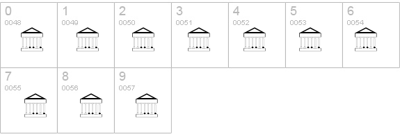 Landmarks details - Free Fonts at FontZone.net