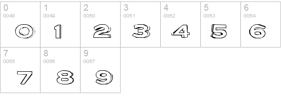 Letter Set B details - Free Fonts at FontZone.net