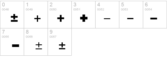 MathTechnicalP04 details - Free Fonts at FontZone.net