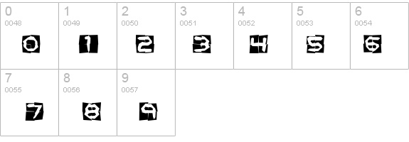 Mishmash 4x4o BRK details - Free Fonts at FontZone.net