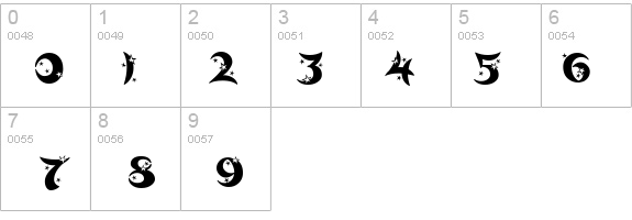 Moonstar details - Free Fonts at FontZone.net