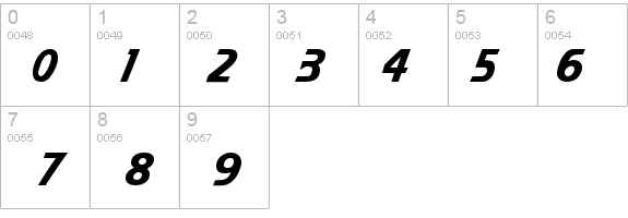 Ol' 54 details - Free Fonts at FontZone.net