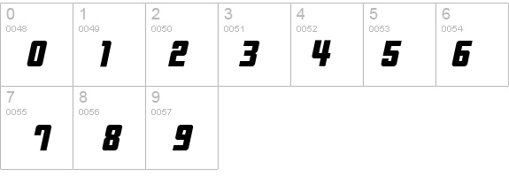 ParegosSpeed details - Free Fonts at FontZone.net