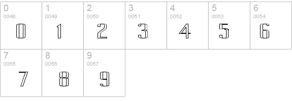 Pecot Upper Outline details - Free Fonts at FontZone.net