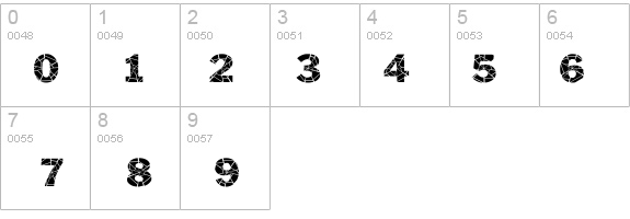 Philadelphia-Cracked Normal details - Free Fonts at FontZone.net