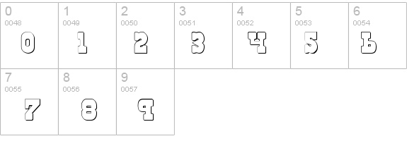 Regulators Shadow details - Free Fonts at FontZone.net