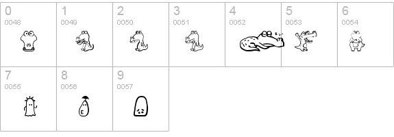 SakabeAnimal03 details - Free Fonts at FontZone.net