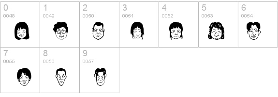 SakabePeople07 details - Free Fonts at FontZone.net