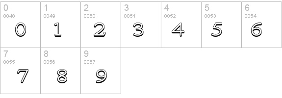 Santiago BTN Shadow details - Free Fonts at FontZone.net