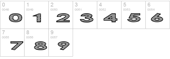 Scaling the Dragon details - Free Fonts at FontZone.net