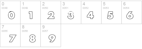 Scream alternative outlined details - Free Fonts at FontZone.net