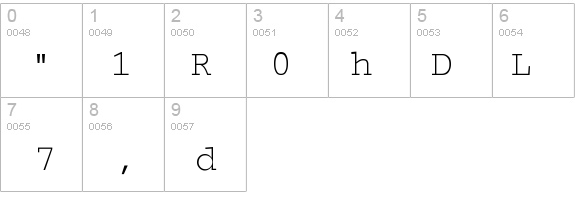 SecretCode details - Free Fonts at FontZone.net