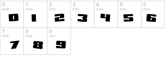 SF Aftershock Debris Solid details - Free Fonts at FontZone.net