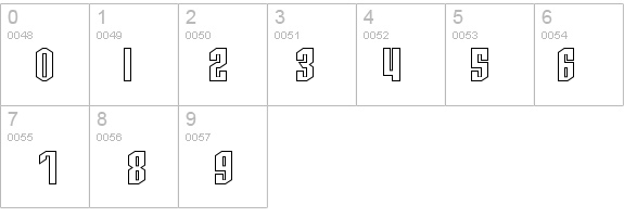 SF Archery Black SC Outline details - Free Fonts at FontZone.net