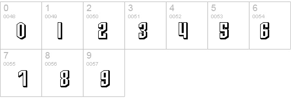 SF Archery Black Shaded details - Free Fonts at FontZone.net