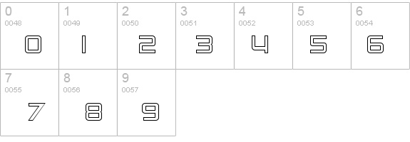 SF Chaerilidae Outline details - Free Fonts at FontZone.net