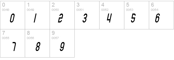 SF Eccentric Opus Condensed Oblique details - Free Fonts at FontZone.net