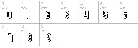 SF Eccentric Opus Shaded details - Free Fonts at FontZone.net