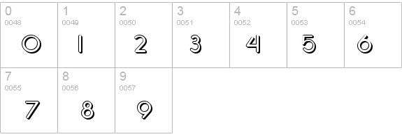 SF Orson Casual Shaded details - Free Fonts at FontZone.net