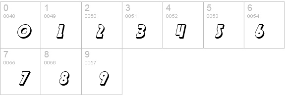 SF Speakeasy Shaded Oblique details - Free Fonts at FontZone.net