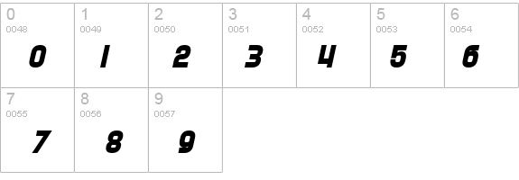 SF Speedwaystar Bold Oblique details - Free Fonts at FontZone.net