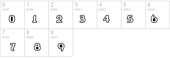 Shifty-Outline details - Free Fonts at FontZone.net