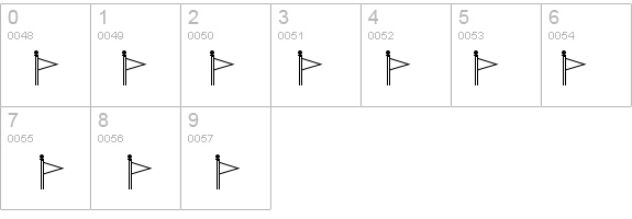 SignalFlags details - Free Fonts at FontZone.net