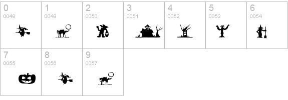 SilBooettes Tryout details - Free Fonts at FontZone.net