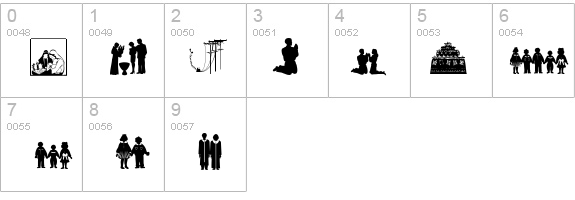 SilhouettA details - Free Fonts at FontZone.net