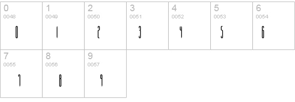 Slender BRK details - Free Fonts at FontZone.net