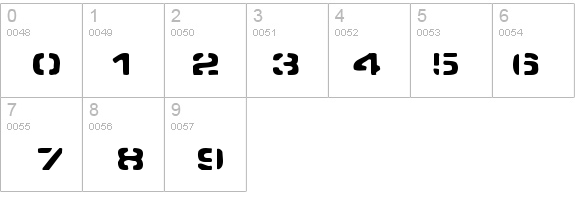 Spacedock Stencil details - Free Fonts at FontZone.net