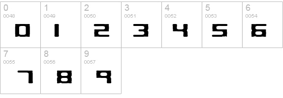 Square Route BRK details - Free Fonts at FontZone.net