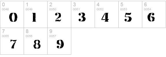 StampFont details - Free Fonts at FontZone.net